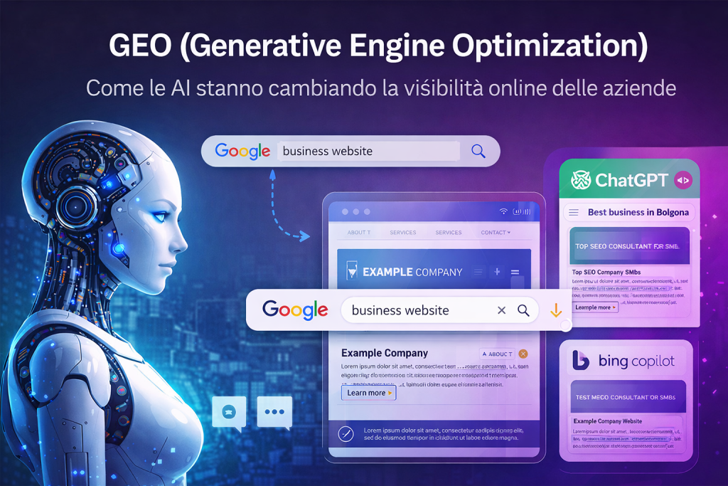 GEO (Generative Engine Optimization): come le AI stanno cambiando la visibilità online delle aziende