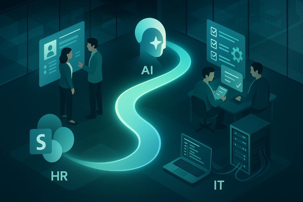 Agenti AI su SharePoint con Copilot Studio: pattern architetturali per HR, Qualità e IT nelle PMI