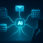 Agente AI che collega fatture, email, dati e calendario sotto supervisione umana